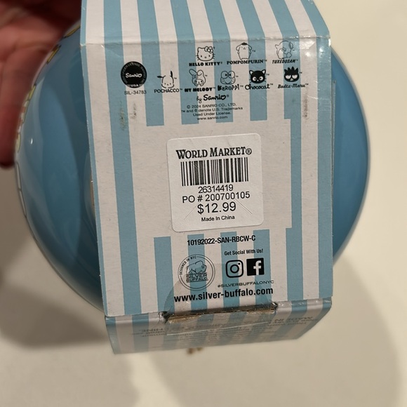 Hello Kitty ceramic bowl with chopsticks - Picture 3 of 3